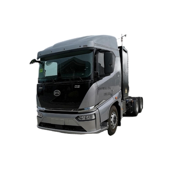 فروش گرم 282 کیلووات ساعت برق، BYD 6x4 تراکتور الکتریکی خالص اختصاص داده شده به ساحل