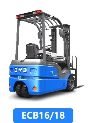 ساخته شده در چین، BYD چهار محور توازن وزن 1.6-1.8 تن فولکلور الکتریکی خالص برای Single Drive