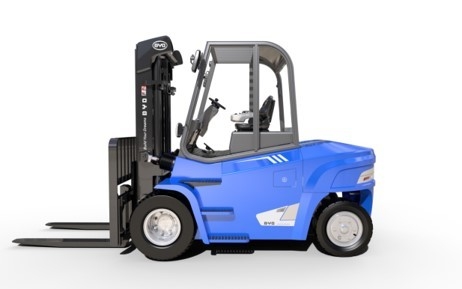 ساخته شده در چین، BYD چهار محور توازن وزن 1.6-1.8 تن فولکلور الکتریکی خالص برای Single Drive