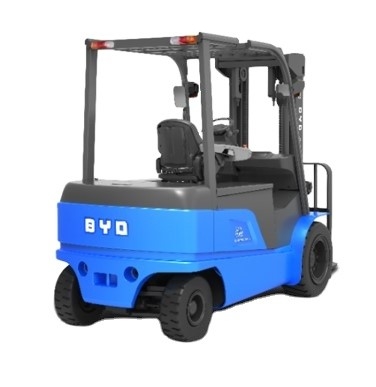 ساخته شده در چین، BYD چهار محور توازن وزن 4.0-4.5-5.0 تن فولکلور الکتریکی خالص برای دو محرک