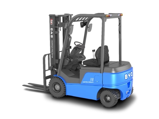 ساخته شده در چین، BYD چهار محور توازن وزن 7.0-8.0 تن خالص الکتریکی forklift برای دو محرک