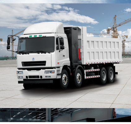 باتری CATL Geely با تعویض باتری 282 درجه، 8X4 کامیون سنگین خالص الکتریکی برای حمل و نقل زباله های شهری