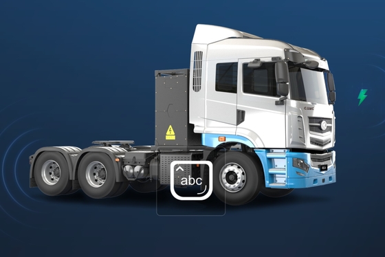 چین ریموت، نسخه ترکیبی H7، CATL282Kwh باتری مبدل، 6x4 تراکتور الکتریکی خالص برای حمل و نقل کوتاه مدت