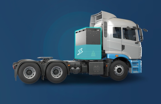 چین ریموت، نسخه ترکیبی H7، CATL282Kwh باتری مبدل، 6x4 تراکتور الکتریکی خالص برای حمل و نقل کوتاه مدت