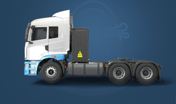 چین ریموت، نسخه ترکیبی H7، CATL282Kwh باتری مبدل، 6x4 تراکتور الکتریکی خالص برای حمل و نقل کوتاه مدت