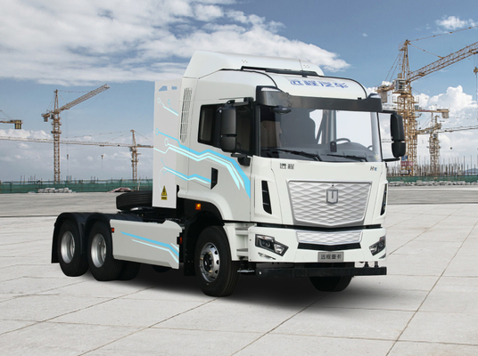 جیلی یوان هی، نسخه استاندارد H7، بارگذاری 423Kwh، تراکتور الکتریکی خالص 6x4 برای حمل و نقل بندر