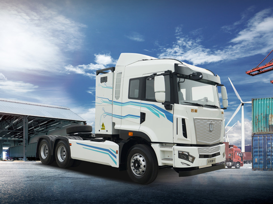 جیلی یوان هی، نسخه استاندارد H7، بارگذاری 423Kwh، تراکتور الکتریکی خالص 6x4 برای حمل و نقل بندر