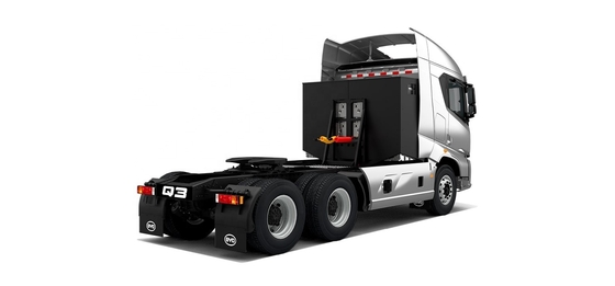 تراکتور BYD 6x4 الکتریکی خالص با انتقال خودکار (نسخه شارژ 355 درجه)