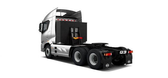تراکتور BYD 6x4 الکتریکی خالص با انتقال خودکار (نسخه شارژ 355 درجه)