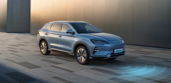 مدل BYD Song plus ev در سال 2023، 605 کيلومتر طول ميکشه