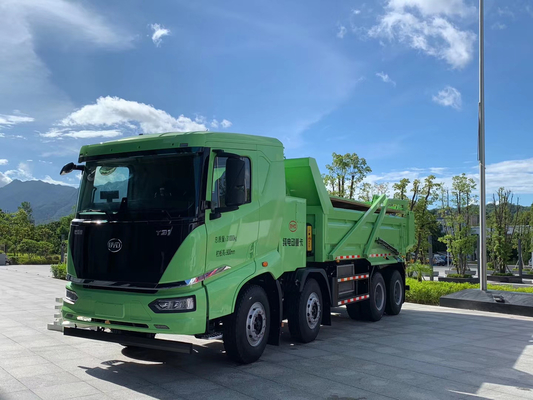 پادشاه عملکرد هزینه: جدید BYD خالص الکتریکی 8x4 Slag Truck مهندسی هدف خاص