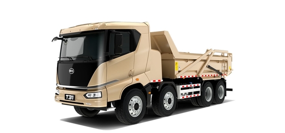 پادشاه عملکرد هزینه: جدید BYD خالص الکتریکی 8x4 Slag Truck مهندسی هدف خاص