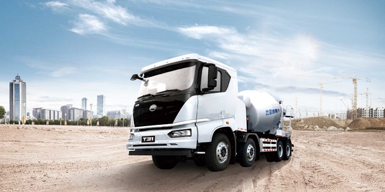 نسبت عملکرد هزینه وانگ BYD 8x4 ماشین آلات مهندسی مخلوط کننده سیمان الکتریکی خالص با ظرفیت بزرگ