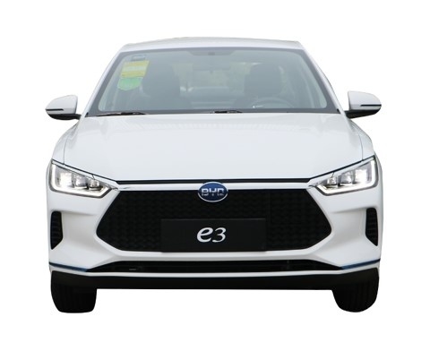 ساخته شده در چین با محدوده ۴۰۱ کیلومتر BYD اتومبیل الکتریکی خالص e3 شهر مشترک