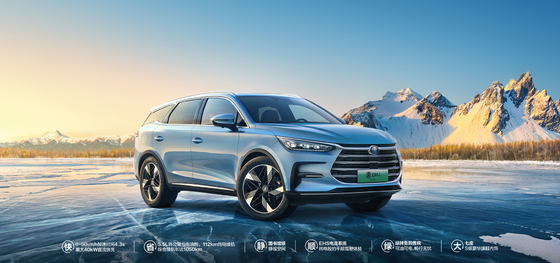 معیار عملکرد: قدرت هیبریدی با برد 121 کیلومتر، رانش چرخ جلو لوکس BYD SUV Tang DMI