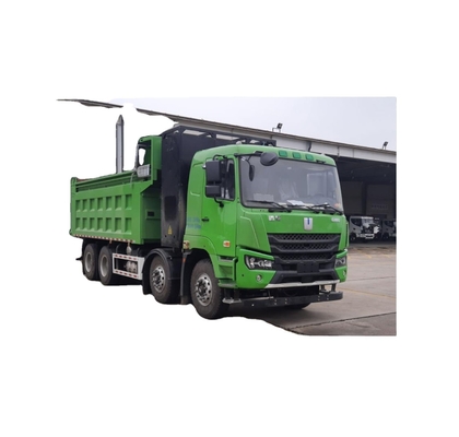 ساخته شده در چین، باتری CATL 422 درجه شارژ نسخه، 8X4 خالص الکتریکی کامپران M7 سطح بالا برای حمل و نقل زباله های شهری