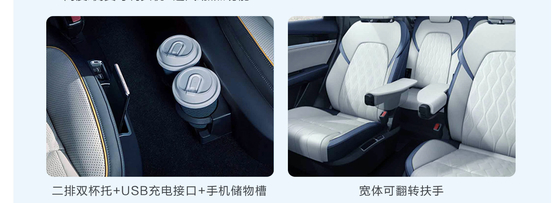 BYD تانگ EV 600KM Navigation Honor Edition
